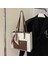Büyük Kapasiteli Yeni Moda Öğrenci Çantası, Yabancı Stil Kareli Kore Tarzı Moda Kadın Çantası Tote Çanta (Yurt Dışından) 1
