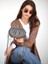 Jara Uruz Çok Bölmeli Mini Clutch Omuz Çantası 4