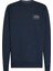 Erkek Monotype Label Sweatshirt - Lacivert 1