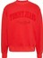 Erkek Tjm Rlx Vintage Varsity Crew Sweatahirt - Kırmızı 1