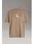 Kadın Ck Monologo Boyfriend T-Shirt - Kahverengi 5