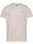 Erkek Tjm Slim Linear Chest T-Shirt - Ekru 1