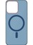 iPhone 15 Pro Max Uyumlu Metal Mıknatıslı Standlı Magsafe Ince Sert Paris Silikon Kılıf 2