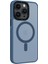 iPhone 15 Pro Uyumlu Çift Yan Katmanlı Darbe Emici Magsafe Transparan Deep Silikon Kılıf 2