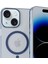 iPhone 15 Uyumlu Magsafe Özellikli Transparan Mat Kamera Ekran Korumalı Toledo Silikon Kılıf 3