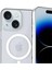 iPhone 15 Uyumlu Magsafe Özellikli Transparan Mat Kamera Ekran Korumalı Toledo Silikon Kılıf 3