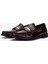 Kadın Bordo Loafer Ayakkabı 937 Mng-09 Bn Ayk SK24-25 Bordo Acma 4