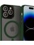 iPhone 15 Pro Max Uyumlu Kamera Lens Korumalı Magsafe Transparan Sonic Silikon Kılıf 3