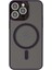 iPhone 15 Pro Max Uyumlu Kamera Lens Korumalı Magsafe Transparan Sonic Silikon Kılıf 1