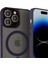 iPhone 15 Pro Max Uyumlu Kamera Lens Korumalı Magsafe Transparan Sonic Silikon Kılıf 3