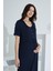 Bambu Dantel Detaylı Hamile Lohusa Gecelik 30251-30255 1