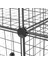 25'li Tel Küp Çok Amaçlı Organizer Raf Siyah 33CM 5