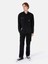 Comfort Fit Shirt Neck Düz Erkek Siyah Uzun Kol Gömlek Cl1068193 3