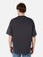 Oversize Fit Yuvarlak Yaka Erkek Antrasit Kısa Kol Tişört Cl1068199 2