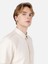 Slim Fit Shirt Neck Düz Erkek Bej Uzun Kol Gömlek Cl1066755 4