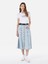 Slim Fit Yuvarlak Yaka Kadın Beyaz Kısa Kol Tişört Cl1068728 3