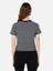 Slim Fit Yuvarlak Yaka Kadın Lacivert Kısa Kol Tişört Cl1068084 2