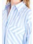 Kadın Çizgili Gömlek | Mavi MKS167177-01 3
