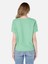 Regular Fit V Yaka Kadın Yeşil Kısa Kol Tişört Cl1067991 2