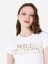 Slim Fit Yuvarlak Yaka Kadın Beyaz Kısa Kol Tişört Cl1067940 4