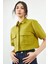 Olive Crop Gabardin Ön Cep Detaylı Gömlek 1