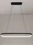 Sarkıt Dekoratif Oval Dikdörtgen Armatür 40X120 cm 1