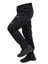 Erkek Siyah Su İtici Rüzgar Geçirmez Outdoor Kışlık Softshell Paça Fermuarsız Pantolon 3