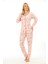Bambu, Uzun Kol, Düğmeli Kadın Pijama Takımı 2