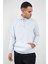 Kapüşonlu Basic Minimal Baskılı Sweat Kar Melanj 5