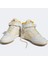 Forum Mid Leather Sneaker Bilekli Deri Günlük Spor Ayakkabı Beyaz Sarı 3