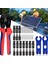 2.5/4/6mm²pv Için Güneş Enerjisi Seti, 5 Çift Kablo Fişi, 9 Çift Güneş Enerjisi Fişi (Yurt Dışından) 2