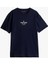 Tommy Hilfiger Logolu Erkek Lacivert T-Shirt 3