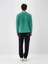 Erkek Lacivert Pamuk Dokulu Regular Fit Sweat Pantolon 4
