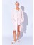 %100 Organik Pamuk Müslin Yıkamalı Sabahlık Kimono Pudra | MKW359976-01 2
