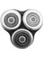 Philips Serisi SH90/52 SH70/52 9000 ile Uyumlu 2x Yedek Tıraş Makinesi (Yurt Dışından) 3