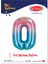0 Rakam Folyo Balon 40" 1