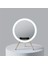 Magic Mirror Kablosuz Bluetooth Ses Hoparlörü Masaüstü Dolgu Işığı Makyaj Aı Ses Kontrolü Hoparlör-Mavi (Yurt Dışından) 3