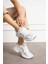 Beyaz Rahat Kalıp Kadın Sneaker 2
