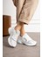 Beyaz Rahat Kalıp Kadın Sneaker 4