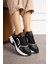 Beyaz Siyah Rahat Kalıp Kadın Sneaker 3
