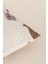 Charm Noel Temalı Özel Renkli Baskılı Bej Kırlent 43X43 35265A 5