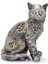Steampunk Polyester Kedi Figürü ALK2454 1