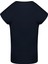 Sport Yanları Düğmeli Baskılı Pamuk T-Shirt 2