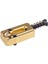 6 Adet Metal Gitar Köprü Eyer Topu Makaralı Dize Tremolo Köprü Eyer Elektro Gitar Yedek Parçaları, Altın (Yurt Dışından) 4