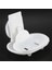 4x Çift Sabunluk Duş Banyo Için Güçlü Emiş Sabunluk Bardak Tepsisi (Beyaz) (Yurt Dışından) 4