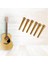 Gitar Köprü Pimleri 60 Adet Pirinç Endpin Akustik Gitar Için Gitar Köprüsü Pin Çektirme ile (Yurt Dışından) 5