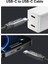 100W Süper Hızlı Usb C - Usb C Kablosu Type-C Hızlı Şarj Kablosu 3
