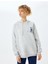 Kanguru Cepli Kapüşonlu Arkası Baskılı Oversize Sweatshirt 3
