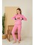 Baskı Detaylı Kadın Pijama Takımı 3105 1
