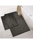 Soft Nuvo Banyo Paspası - Antrasit - 60X100 cm + 50X60 cm 2